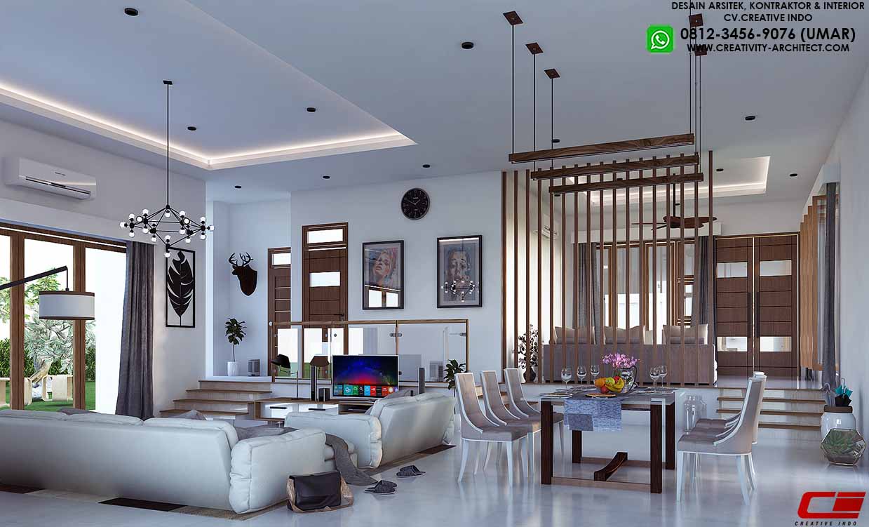 JASA INTERIOR RUANG KELUARGA