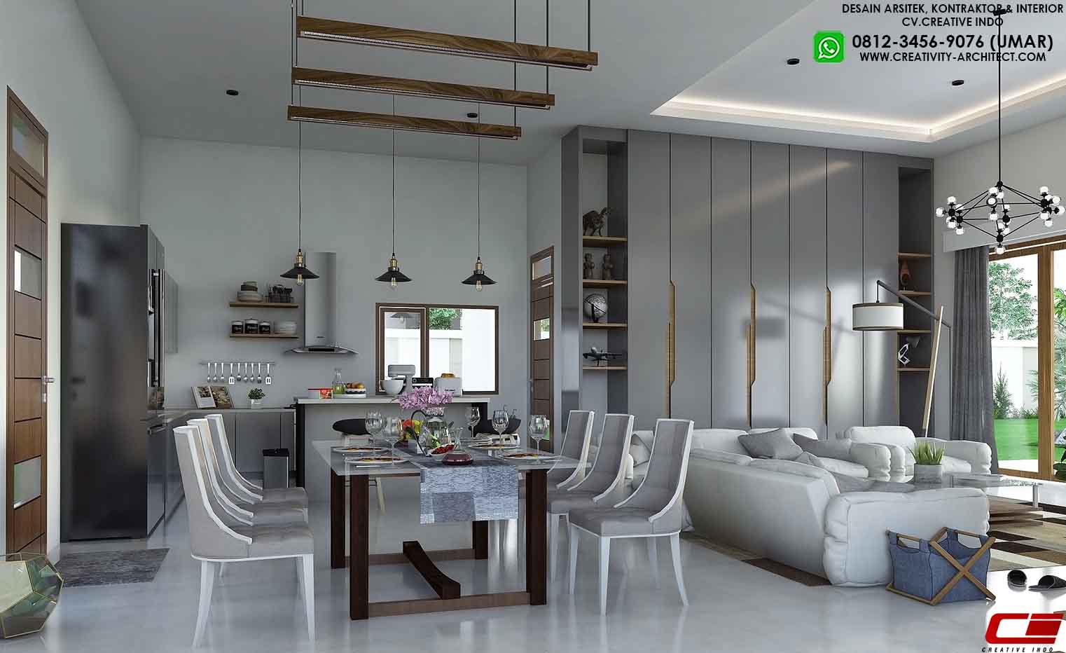 JASA INTERIOR RUANG KELUARGA